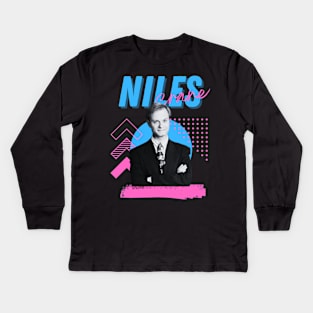 Niles crane***original retro Kids Long Sleeve T-Shirt